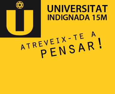 Jornades Universitat Indignada 15M