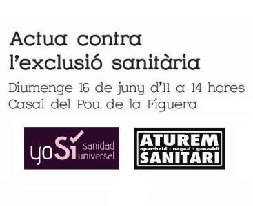 16J Jornada contra l'excusió sanitària . s