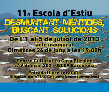 11ª Escola Estiu Attac Catalunya