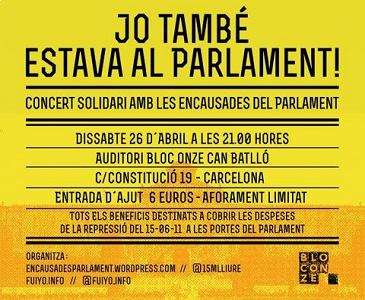 Concert solidari encausades del Parlament - slider