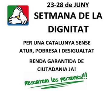 Setmana Dignitat - Renda Garantida Ja - Juny 2014